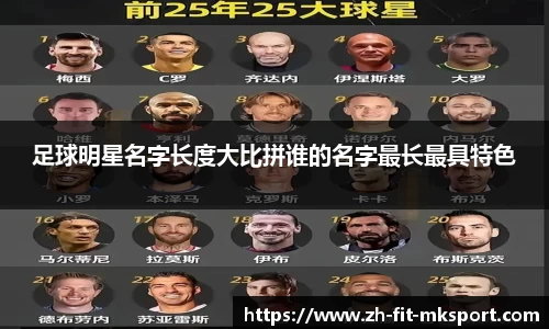 足球明星名字长度大比拼谁的名字最长最具特色